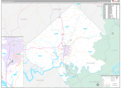 pulaski county ky map zip code premium coverage kentucky