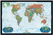 World Political Wall Map
