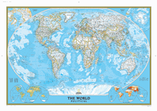 World Political Wall Map
