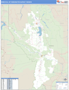 Missoula, MT DMR Wall Map Basic Style