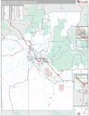 Boise, ID DMR Wall Map Premium Style