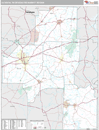 Jackson, TN DMR Wall Map Premium Style