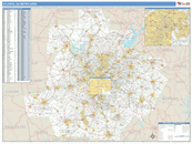 Atlanta Metro Area, GA Zip Code Maps