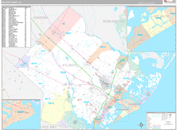 Atlantic County, NJ Zip Code Maps