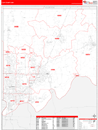 Red Line Map Example