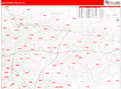 San Gabriel Valley Metro Area Ca Zip Code Maps