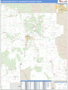 Albuquerque-Santa Fe DMR Map Basic Style