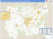 Birmingham (Anniston & Tuscaloosa) DMR Map Basic Style