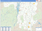 Burlington-Plattsburgh DMR Map Basic Style