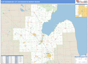 Flint-Saginaw-Bay City DMR Map Basic Style