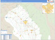 Fresno-Visalia DMR Map Basic Style