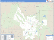 Idaho Falls-Pocatello DMR Map Basic Style