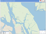 Juneau DMR Wall Map Basic Style