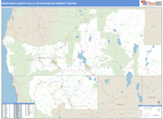 Medford-Klamath Falls DMR Map Basic Style