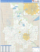 Minneapolis-St. Paul DMR Map Basic Style