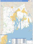 Providence-New Bedford DMR Map Basic Style