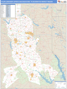 Tyler-Longview (Lufkin & Nacogdoches) DMR Map Basic Style