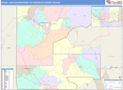 Grand Junction-Montrose DMR Map Color Cast Style