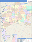 Greenwood-Greenville DMR Map Color Cast Style