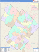 Harrisonburg DMR Map Color Cast Style