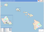 Honolulu DMR Map Color Cast Style
