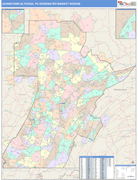 Johnstown-Altoona DMR Map Color Cast Style