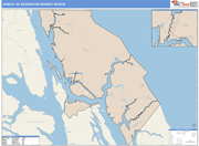 Juneau DMR Map Color Cast Style