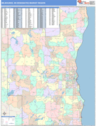 Milwaukee DMR Map Color Cast Style