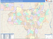 Montgomery (Selma) DMR Map Color Cast Style
