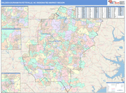 Raleigh-Durham (Fayetteville) DMR Map Color Cast Style