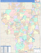 Tulsa DMR Map Color Cast Style