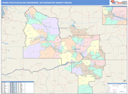 Yakima-Pasco-Richland-Kennewick DMR Map Color Cast Style