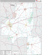 Jackson DMR Wall Map Premium Style