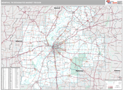 Memphis DMR Wall Map Premium Style