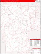 Elmira DMR Map Red Line Style