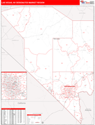 Las Vegas DMR Map Red Line Style