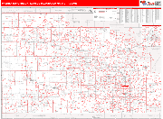 Wichita-Hutchinson Plus DMR Map Red Line Style