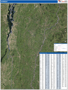 Vermont Map - Satellite