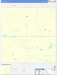 McCook Wall Map Basic Style