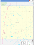 Osceola County Map Book Basic Style