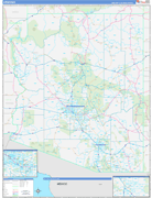 Arizona  Map Basic Style