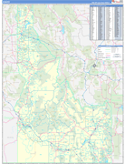 Idaho  Map Basic Style