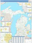 Michigan  Map Basic Style