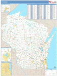 Wisconsin  Map Basic Style