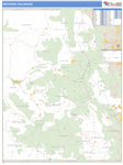 Colorado Western State Sectional Map Basic Style