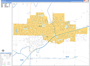 Davis  Wall Map Basic Style