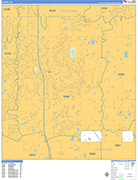 Moore  Wall Map Basic Style