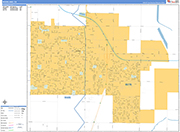 Woodland  Wall Map Basic Style