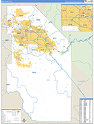 Ada Wall Map Basic Style