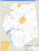 Barren Wall Map Basic Style